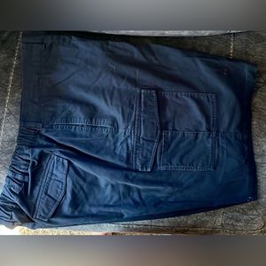 100% Cotton Navy Cargo Shorts -FINAL PRICE-